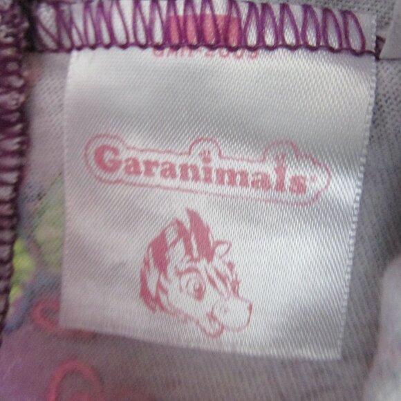 Garanimals Pull On Skirt Infant Girls Size 12M‎ Purple Butterfly Hearts Elastic - Picture 3 of 4